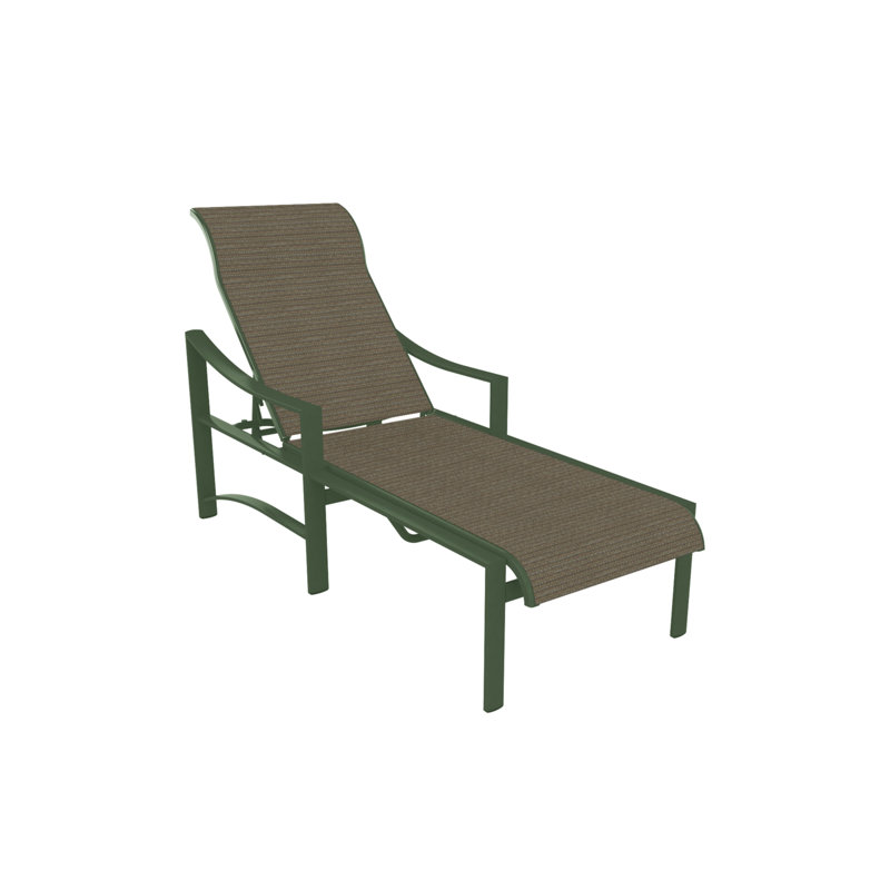 Kenzo Outdoor Chaise Lounge, Greco, Cape Cove