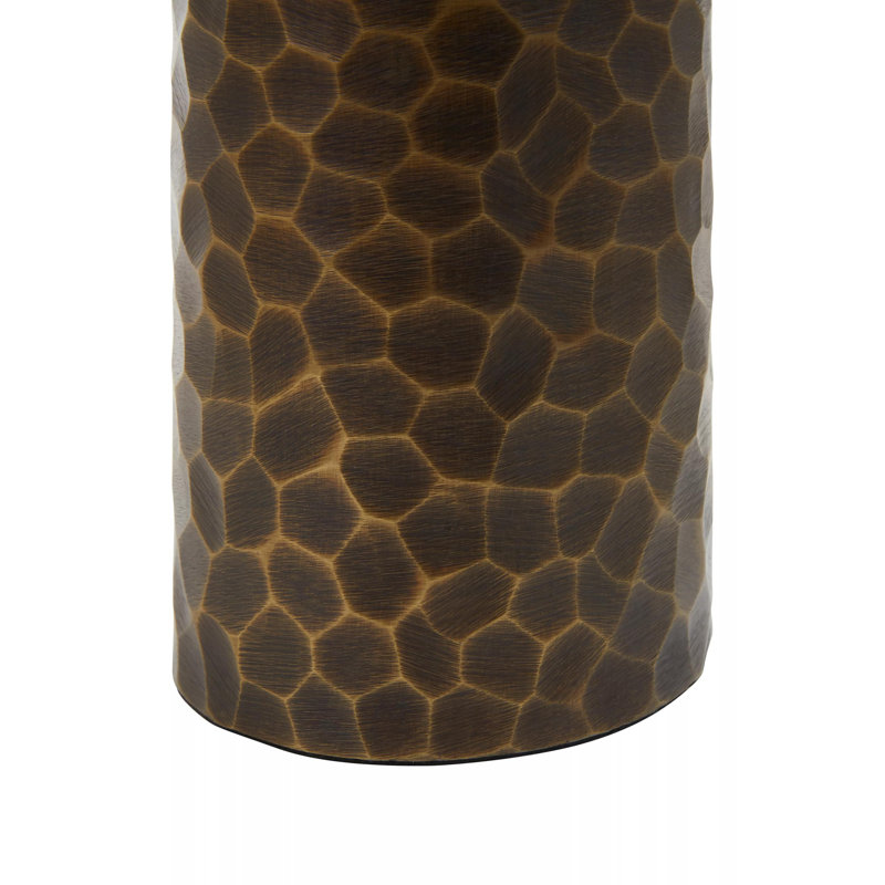 Beric Metal Table Vase, 34cm H x 13cm W x 13cm D
