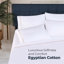 Ensemble de literie en coton 1000 fils Infinity Scroll-96105601-96105602