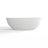 freestanding solid surface soaking bathtub