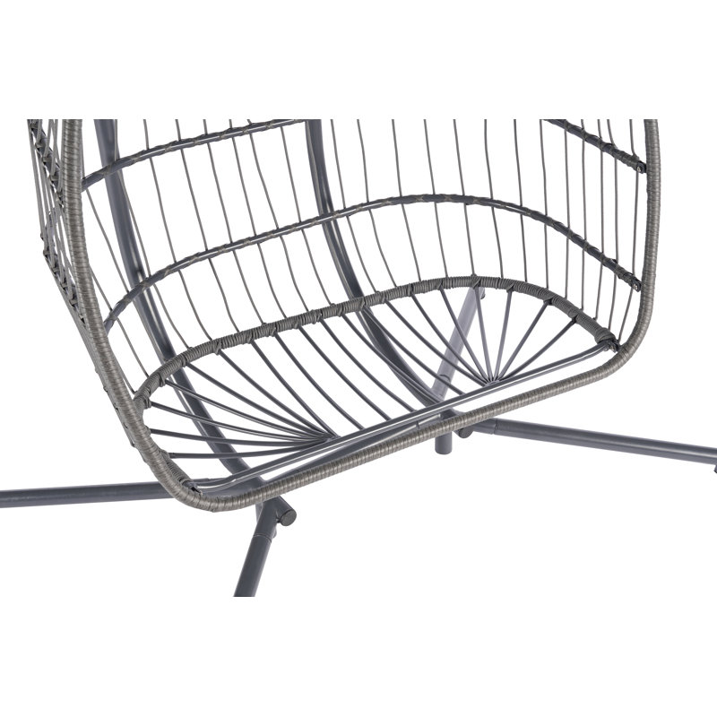 Chaise suspendue en rotin pour 2 personnes
