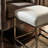 Lyndell Faux Leather Ottoman