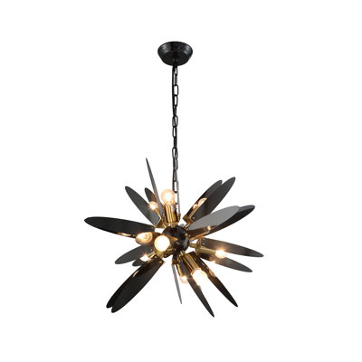 Lustre sphérique Spoutnik 12 lumières à intensité variable Aimee