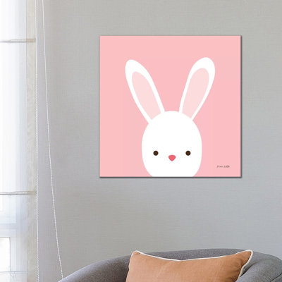 Cuddly Bunny by Ann Kelle - Wrapped Canvas Gallery-Wrapped Canvas Giclée