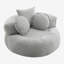 Fauteuil de compression à profil bas 42 po-655741112-670734439