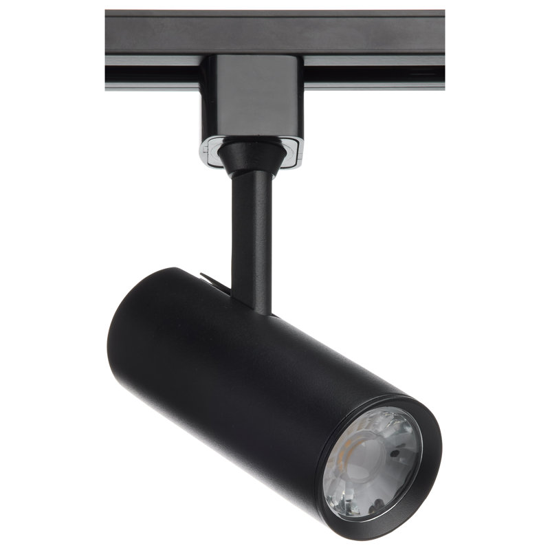  Tête cylindrique commerciale de 10 watts à DEL avec angle de faisceau de 24 degrés de style H, Noir, 24°