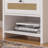 Vena 23" Boho Night Stand Set of 2 with Charging Station, Rattan Drawers and Open Shelf-520765086