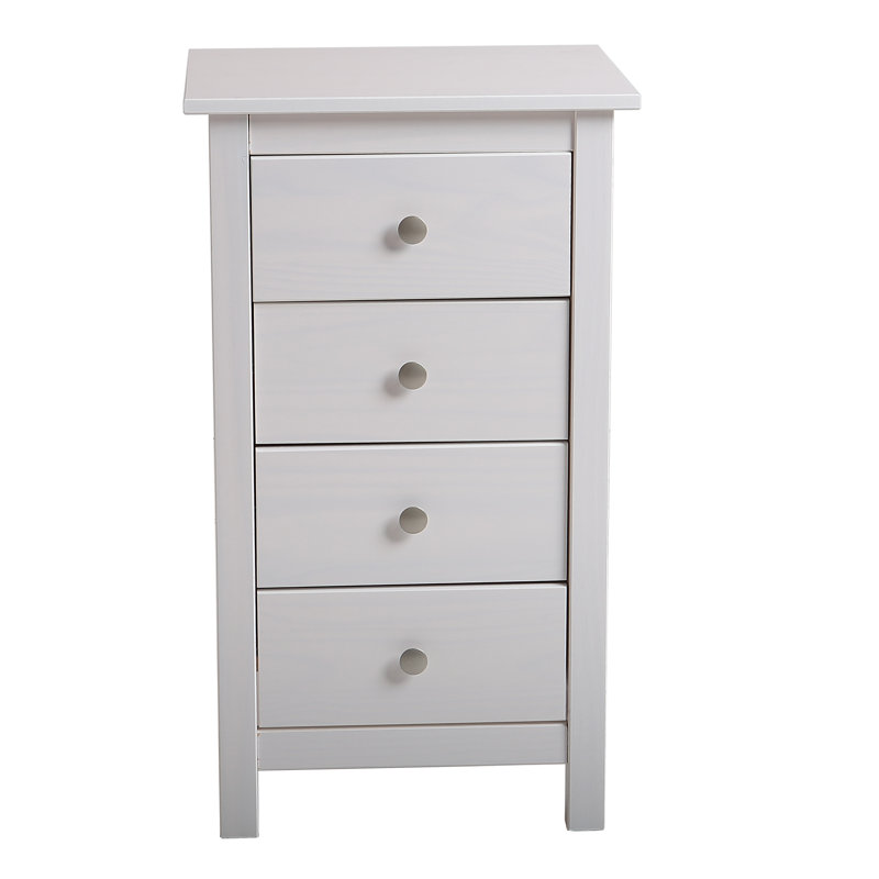 High Springs Solid Wood 46 cm W Chest of 4 Drawers