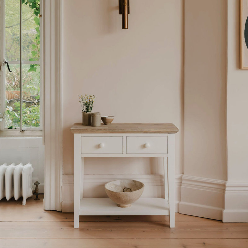 Bayou 82cm Console Table, White