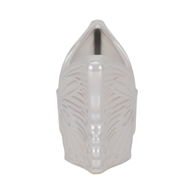 Sagebrook Home 7" Butterfly Planter, Ivory, 5" H x 7" W 3" D