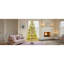 Arbre de Noël artificiel complet avec lumières DEL et support en métal, arbre complet 612 pointes, décoration de Noël