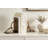 Chenery Two-Piece Metal Bookend Set for Bookshelf Decor in Living Room or Bedroom-737494403
