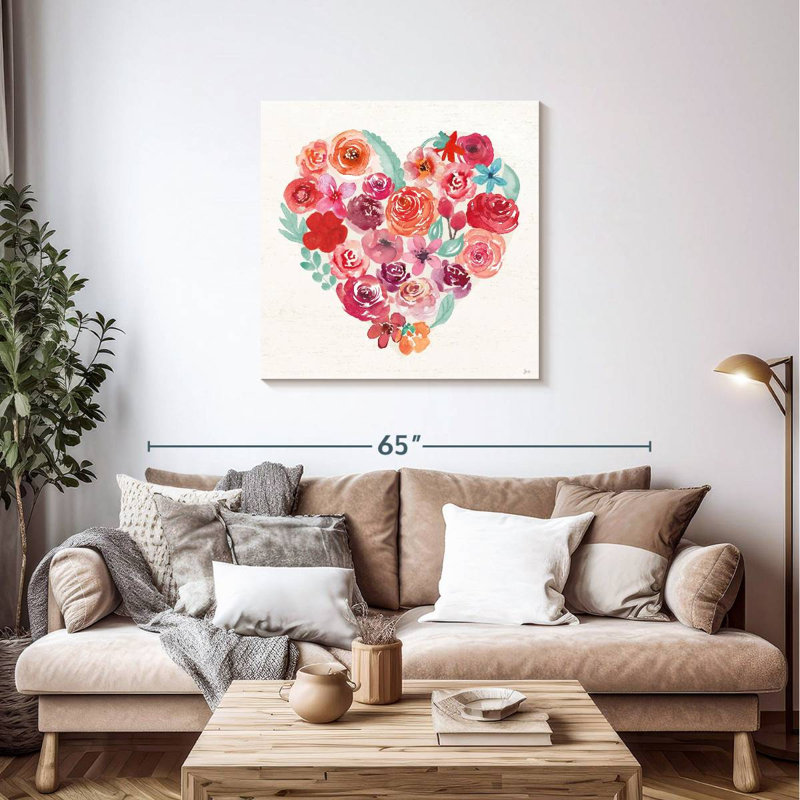 Harnek Petals Of Love, H 36 po x l 36 po