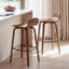 Tabouret de comptoir 27,16 po-123652081
