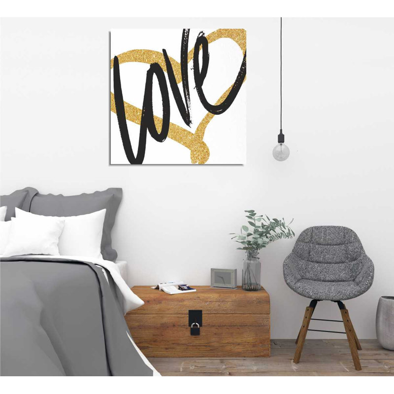 East Urban Home Wrapped Canvas Textual Art | Wayfair