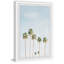 «Green Palm Trees» - Impression sur papier encadré-1293215134