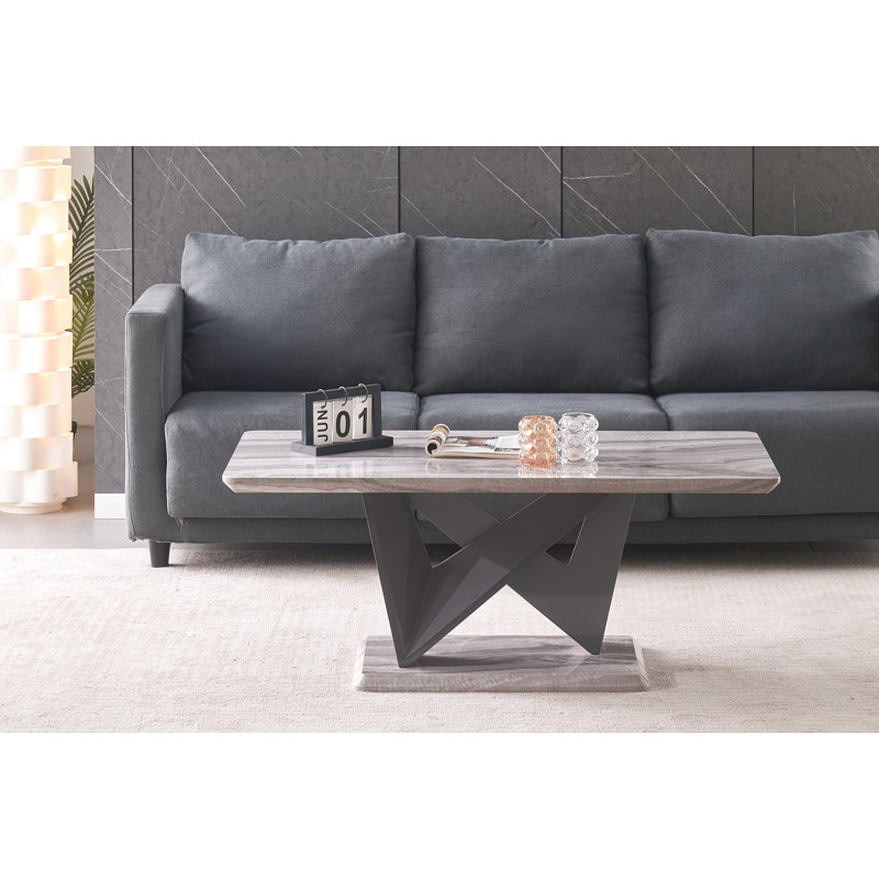 Burtis Pedestal Coffee Table