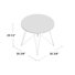 Keiper 4 - Person Four Leg Base Dining Set