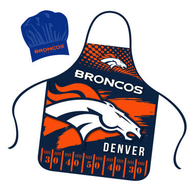 Officially Licensed Football Tailgating Apron and Chef's Hat