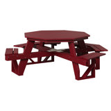 Outdoor ADA Octagon Picnic Table