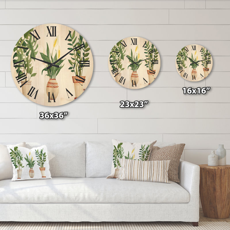 Horloge murale Housefor, Moyen