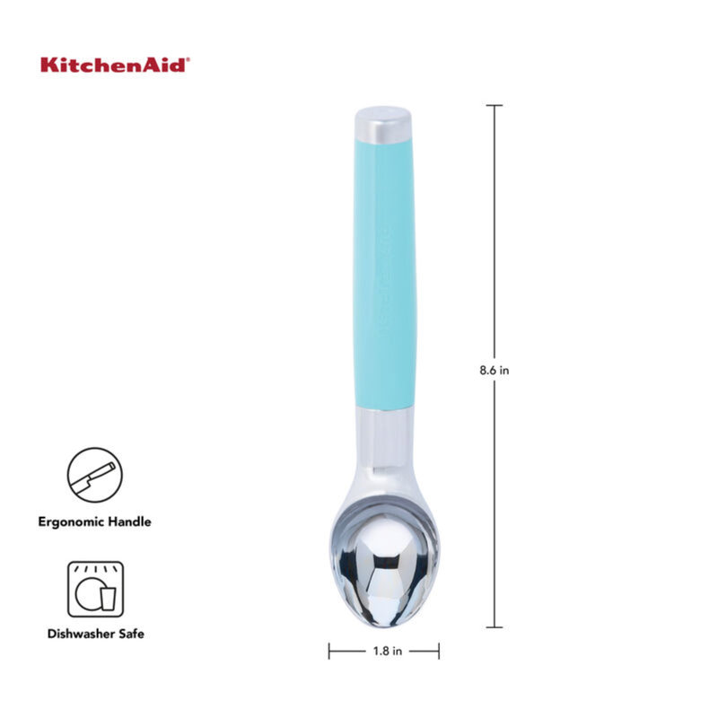 KitchenAid® Classic Ice Cream Scoop, Aqua Sky