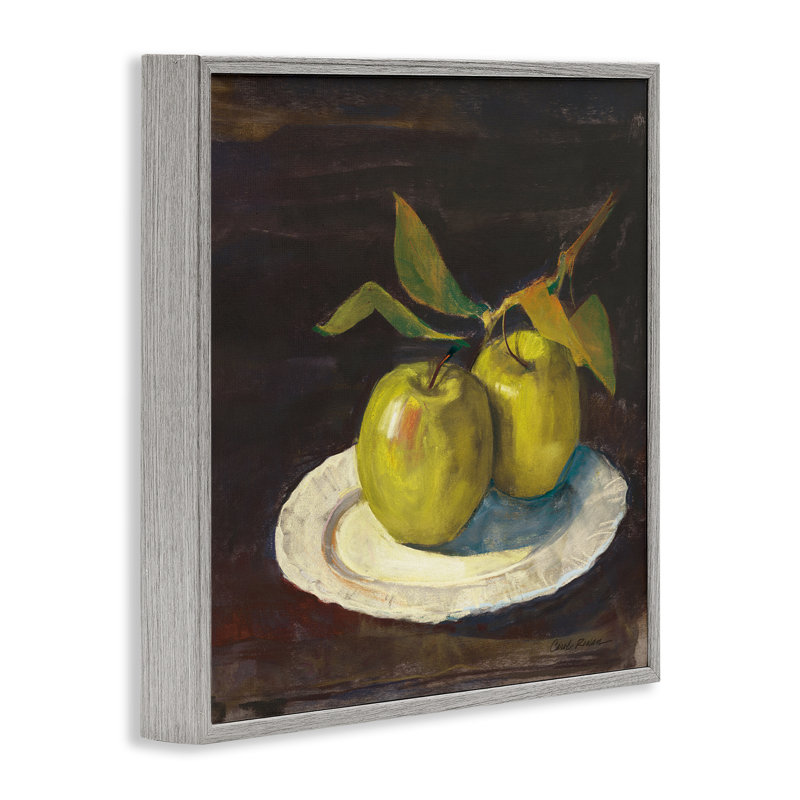 «Green Apple Still Life», estampe numérique par Carol Rowan, Estampe numérique Farmhouse, H 17 po x l 17 po