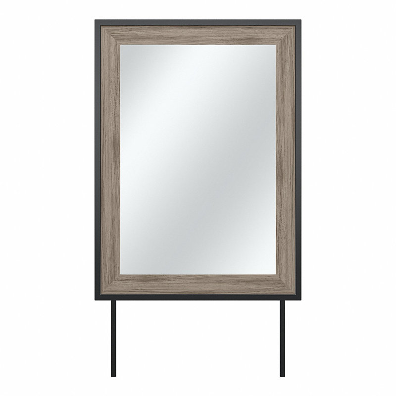 Spero Accent Mirror, Modern Hickory
