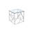 Laith Glass Top End Table-274769680