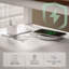 Table de bout avec station de charge, ports USB, tiroirs et tablette-111178332