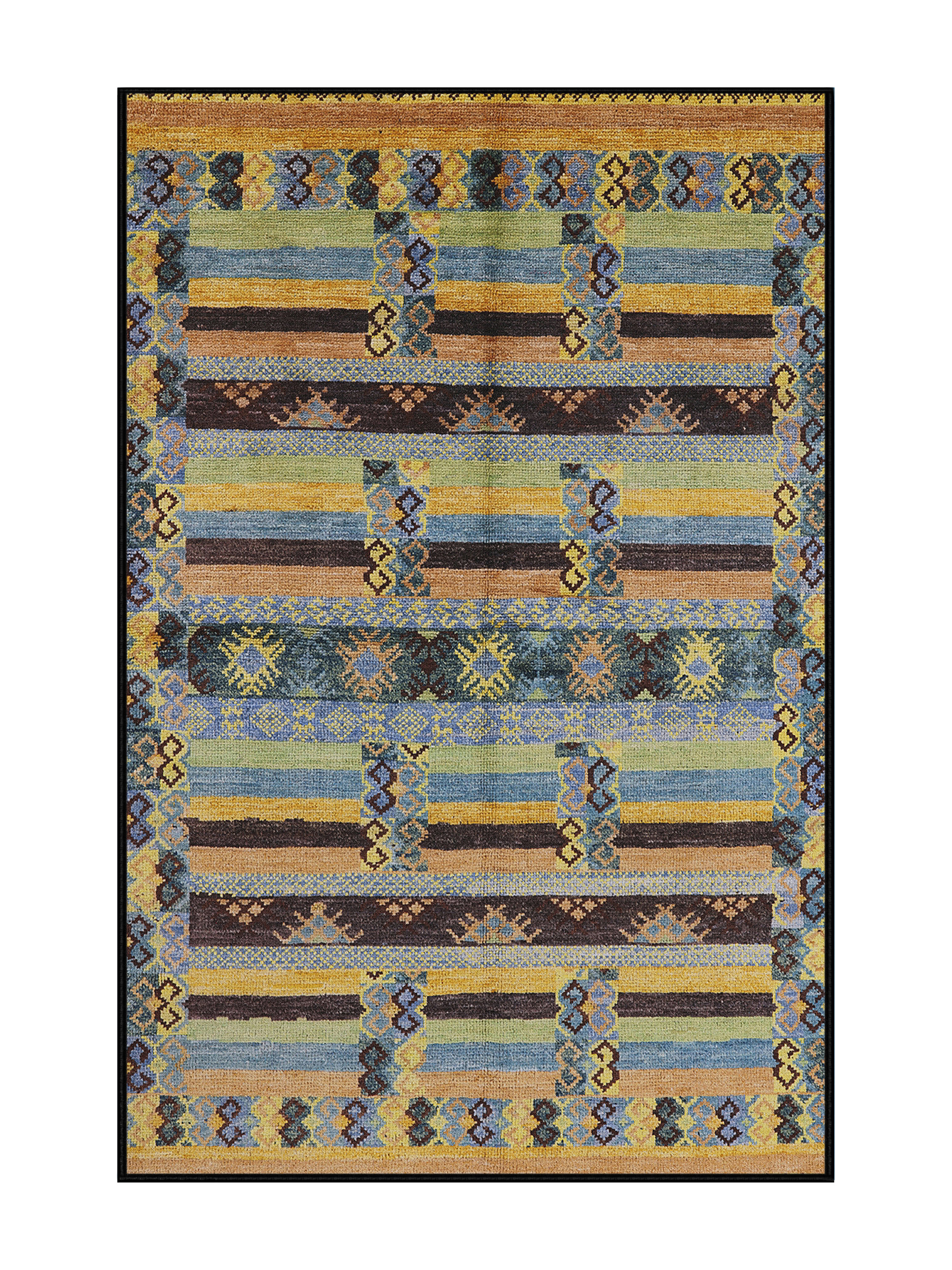 Rustic Moden Rug Union Rustic Mid-Century Modern Urban 746 Area Rug - Wayfair Canada