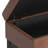 Oregon 42"W Upholstered Vegan Leather Contemporary Rectangular Lift-Up Storage Ottoman Bench with Tray and Hidden Storage-689329886