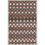 Abbott Hand Tufted Wool Geometric Area Rug in Brown-747306231