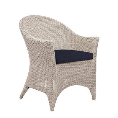 Cape Cod Patio Dining Chair with Cushion (Set of 2)