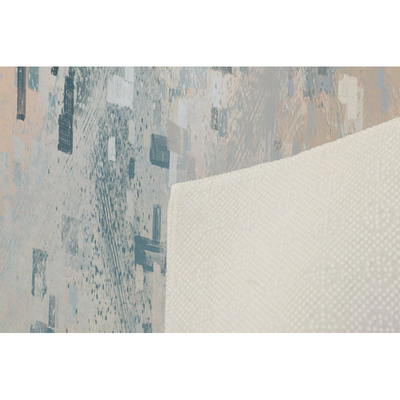 Premium Woven Carpet, 5.2 x 7.5 ft, 100% Polyester, Antibacterial, Non-Slip Underside, 0.3 in Pile Height | Machine Washable, 3D Digital Print | Perfect for Living Room, Bedroom & Office Décor