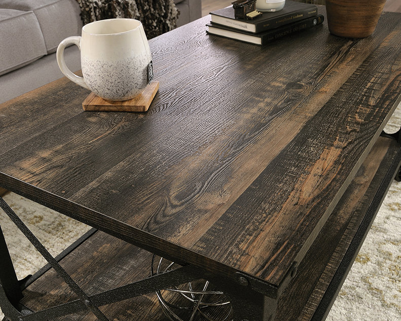 Rectangular Rolling Coffee Table