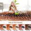 Irregular Animal Print Area Rug-1822340288