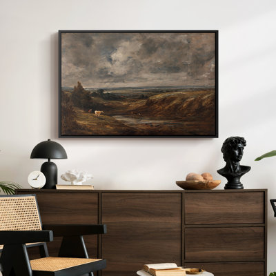 Hampstead Heath, 1825-John Constable-Framed Gallery Wrapped Canvas