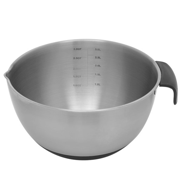 10.75 quart Stainless Steel Mixing Bowl - Whisk