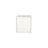Elegant White 24" Square, 18" Height Accent Table with Dimpled Ripple Texture