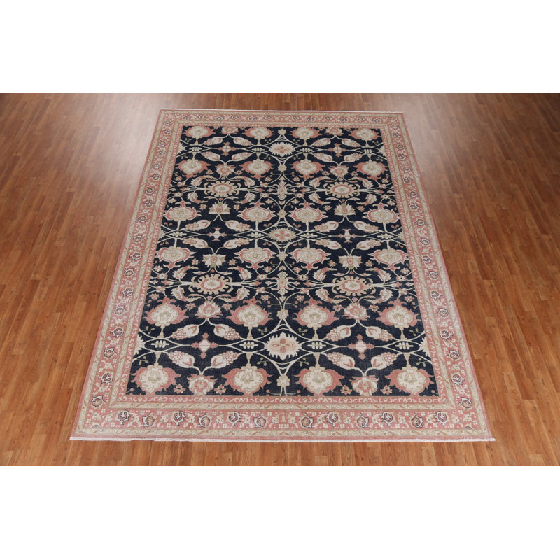 All-Over Sultanabad Ziegler Turkish Area Rug