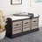 South Ferry Linen Upholstered Storage Bench-1060626554