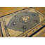 Antique Peking Chinese Medallion Black 1870s Rug