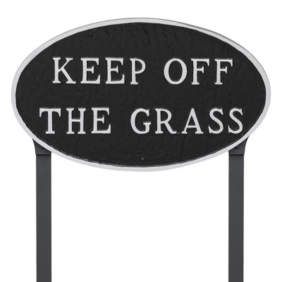 Weather Resistant Metal Garden Sign