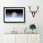 The Moon Above in Abstract - Picture Frame Graphic Art Print-55763538-55763537