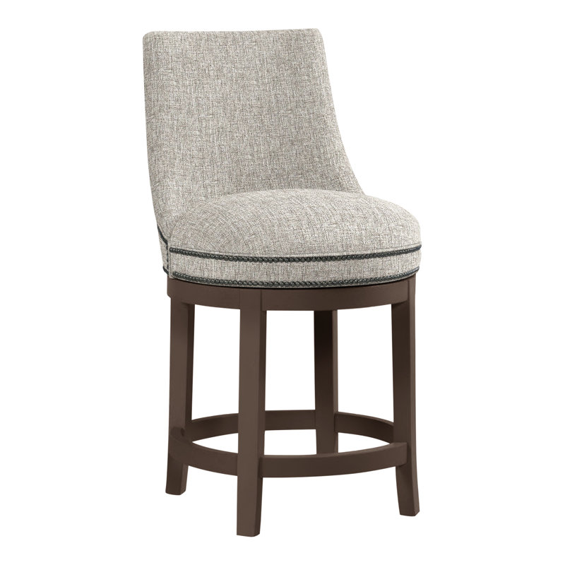Vesper 26'' Counter Stool, Hazelnut, Linen (3155 72)
