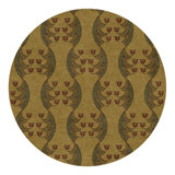 Light Tulip Fest Wool Floral Area Rug