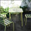 Table d'extérieur carrée imperméable pour balcon et cour Sera-385576929