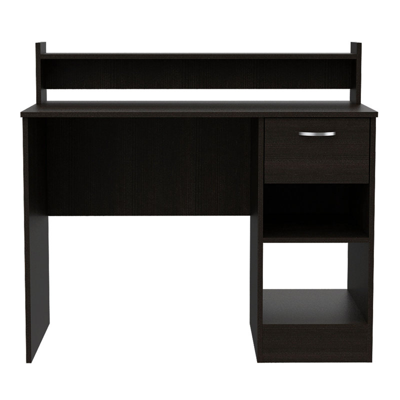 Charlotte 40" Wide Computer Desk, Black Wengue