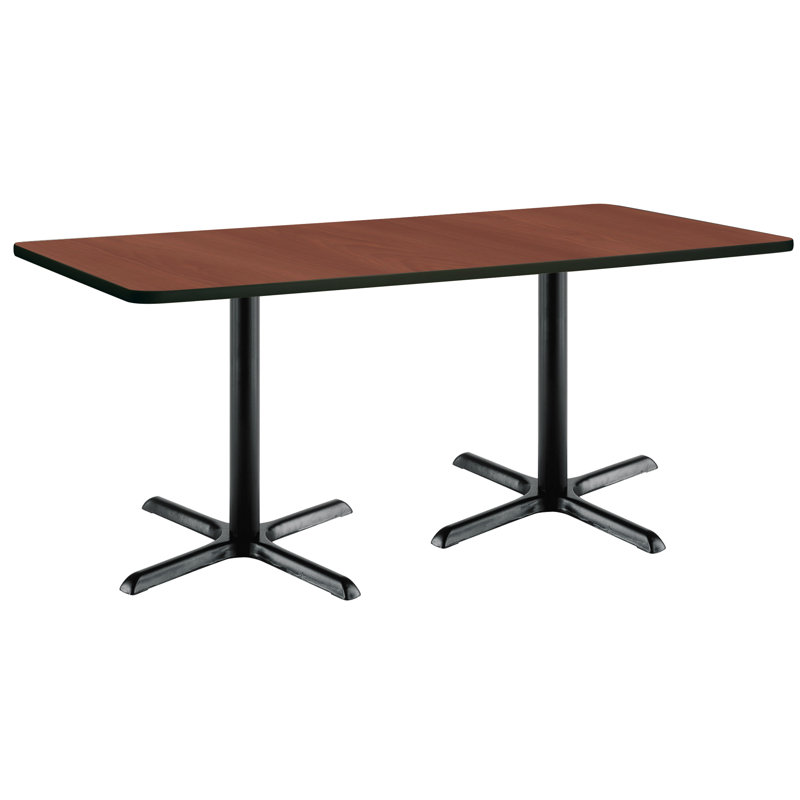 Ensemble de table de salle à manger et de chaise L 72 po, Acajou, H 29 po x l 36 po x L 72 po